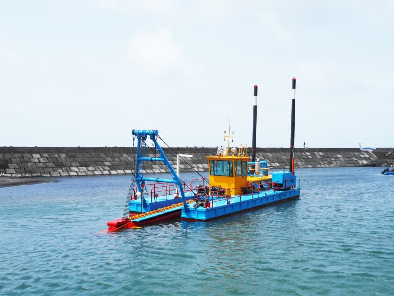 JLCSD200 Kum Tarama Gemisi Pompa Kapasitesi 500 M3/saat, Tarama Derinliği 6,0 m