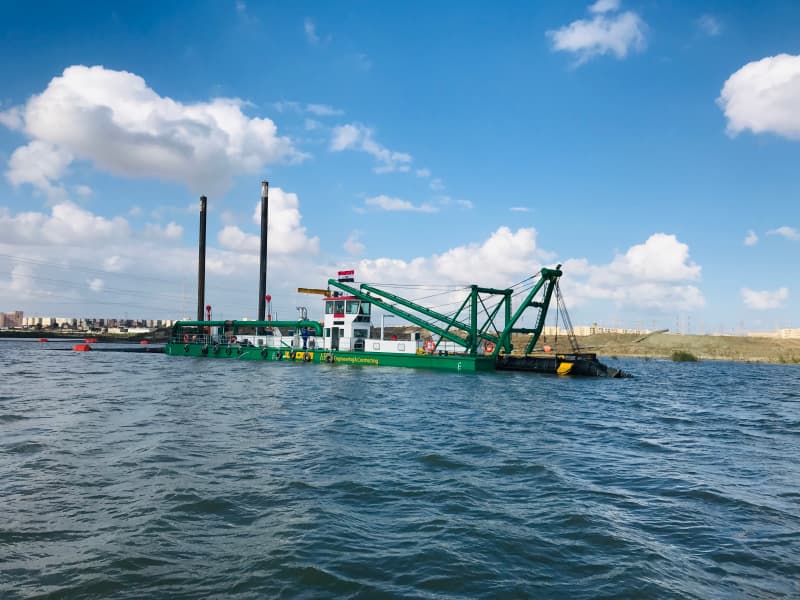 JLCSD500 20 İnç Hidrolik Kesici Emme Tarama Gemisi 4000 m3/saat, Tarama ve Madencilik İçin