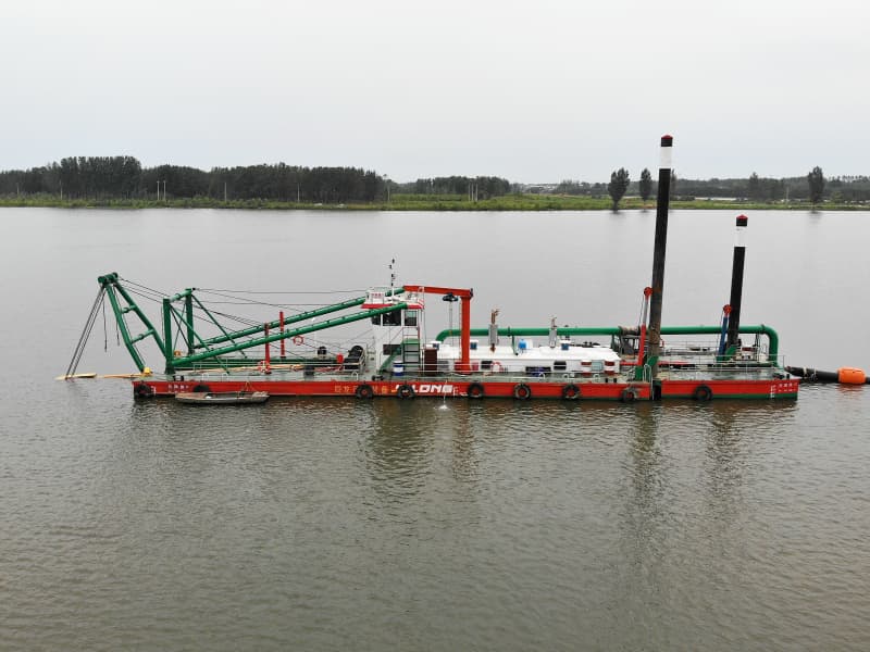 JLCSD500 20 İnç Hidrolik Kesici Emme Tarama Gemisi 4000 m3/saat, Tarama ve Madencilik İçin