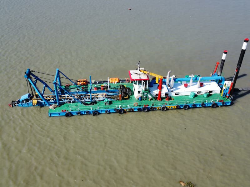 JLCSD650 26 İnç Modüler Kesici Başlıklı Tarama Gemisi, Nehir, Göl, Deniz ve Liman Taraması için 6000 m3/saat