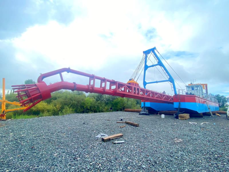 Nehir Tarama İşlemleri için Elektrikli/Dizel Tahrikli Jet Emme Tarama Gemisi