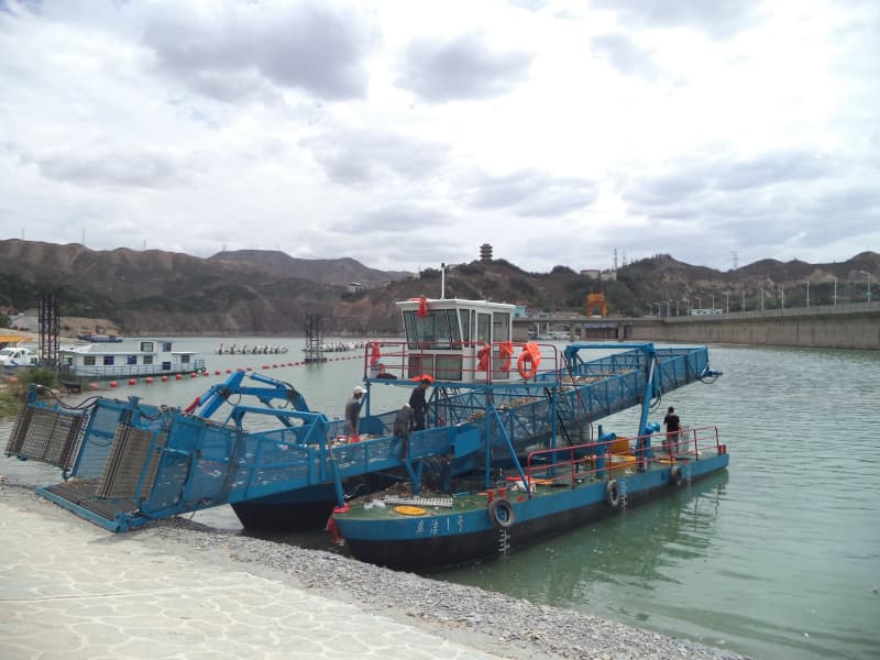 Otomatik Su Temizleme Gemisi/Su Bitkisi Hasat Makinesi/Çöp Toplayıcı Tekne