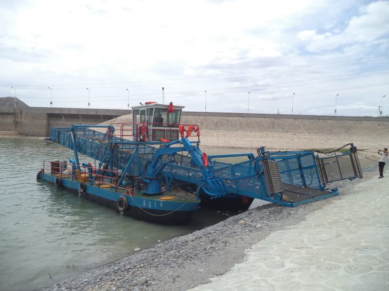 Otomatik Su Temizleme Gemisi/Su Bitkisi Hasat Makinesi/Çöp Toplayıcı Tekne